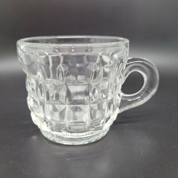 Set of 2 Vintage Tiffin Franciscan Square Diamond Punch Cups 1960's Replacements - Picture 2 of 5